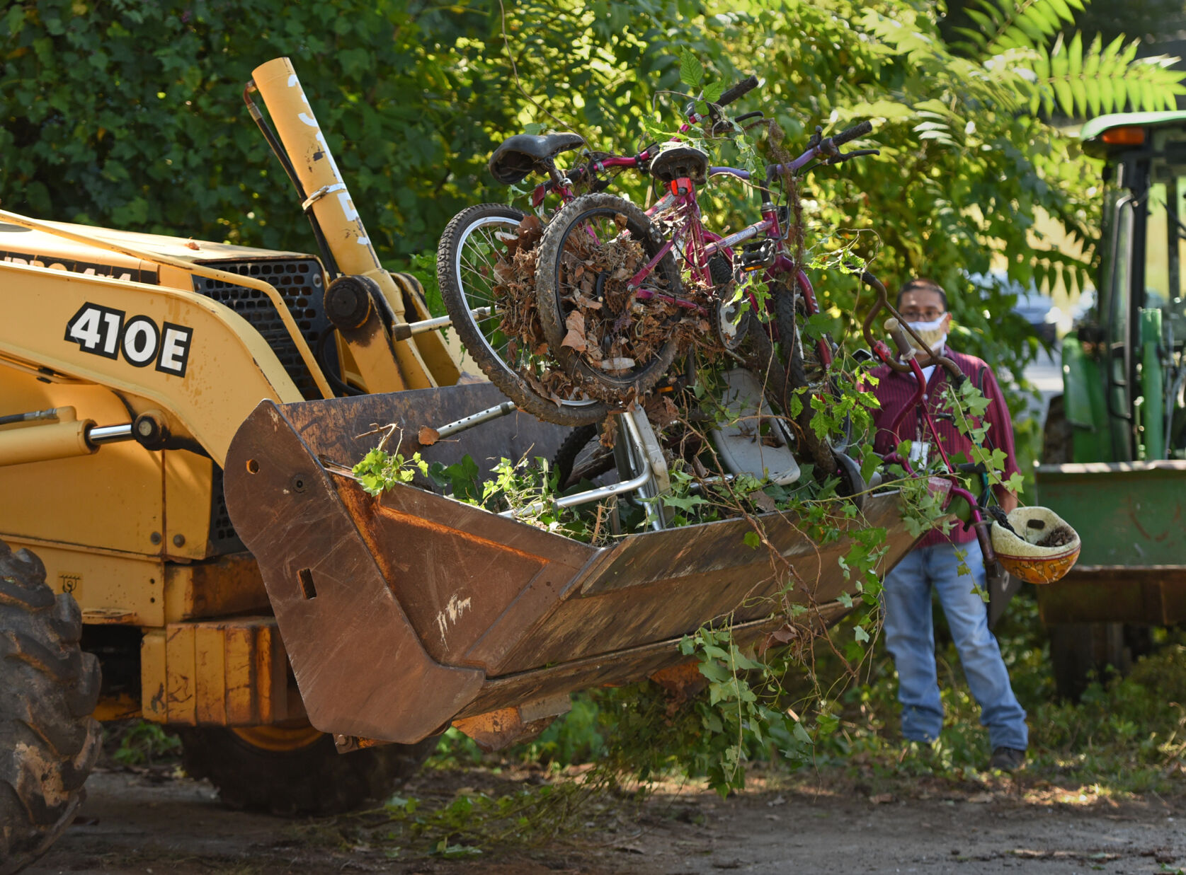 Silas Creek Parkway home cleanup